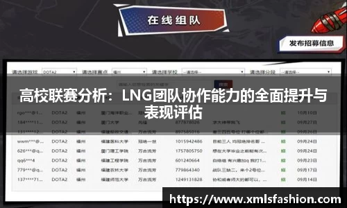 高校联赛分析：LNG团队协作能力的全面提升与表现评估