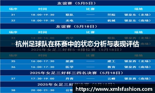 杭州足球队在杯赛中的状态分析与表现评估