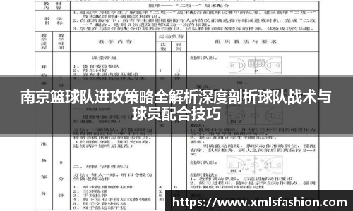 南京篮球队进攻策略全解析深度剖析球队战术与球员配合技巧